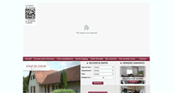 Desktop Screenshot of chasseurimmo.net